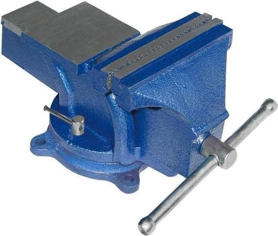 tectake - Schraubstock für Werkbank 165 mm drehbar - Art. Nr. 401125