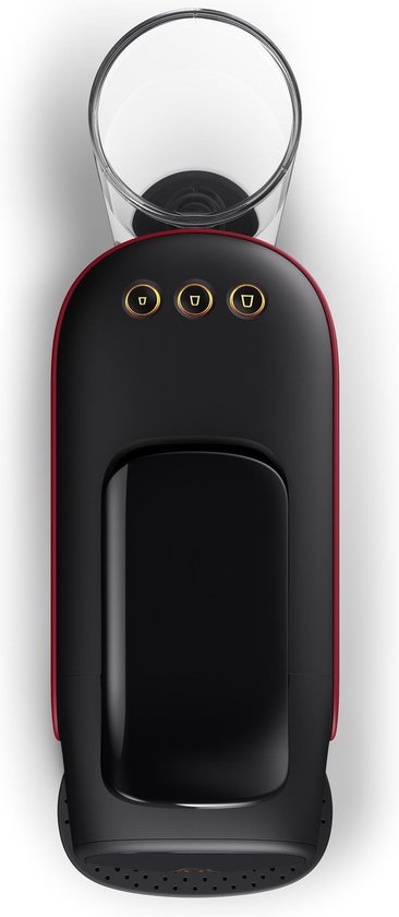 Philips L'OR Barista Sublime Kaffeemaschine LM9012/50 – Für Kapseln geeignet – Kaffeekapselmaschine mit 9 Espresso- und Barista-Kapseln – Schwarz und Rot