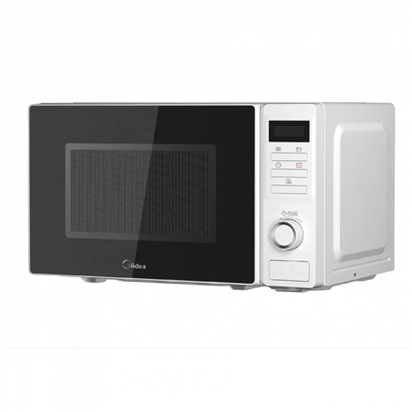 Midea Mikrowelle MAM720C2AT – Weiß – 700 W – 20 Liter – Freistehend – 49 x 38 x 30 cm