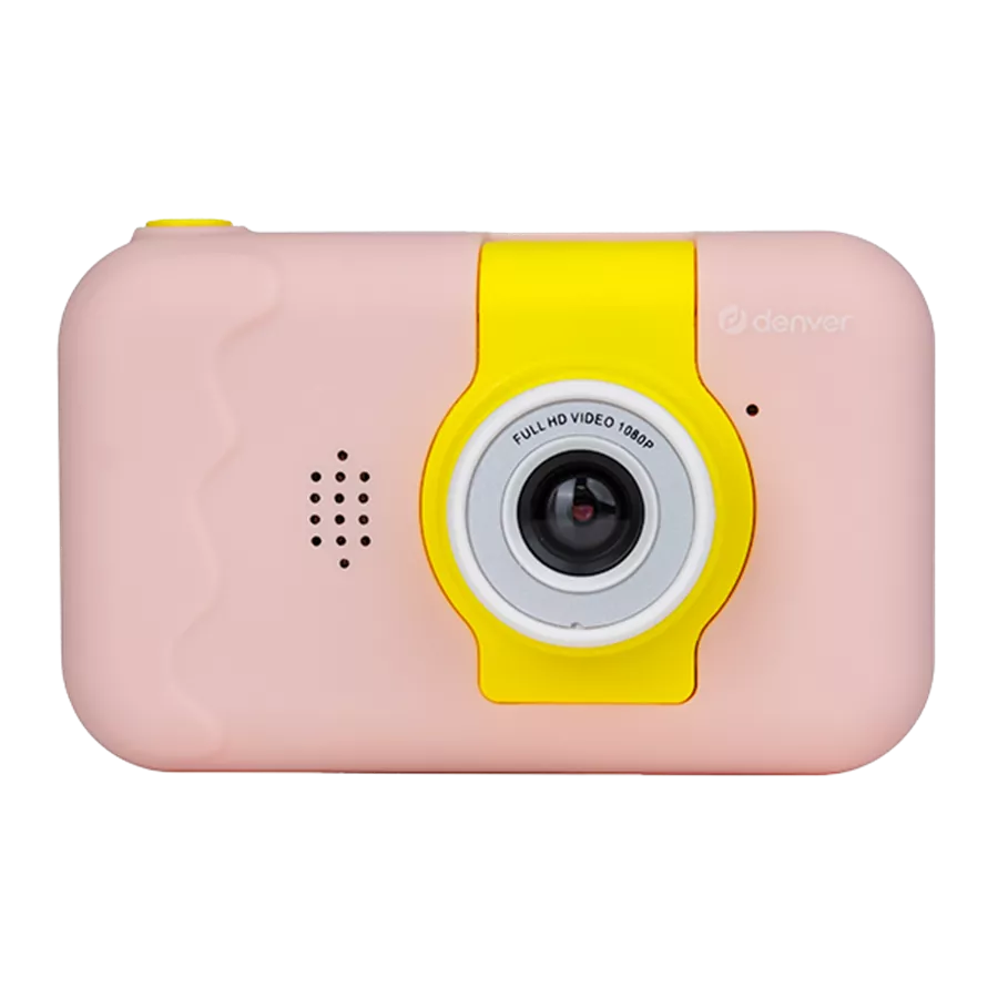 DENVER KCA-1350ROSEMK2 Kinder-Digitalkamera - Pink, 2" LCD, 40MP, 4x Zoom, 1080p Video, 12,5 x 6 x 3 cm