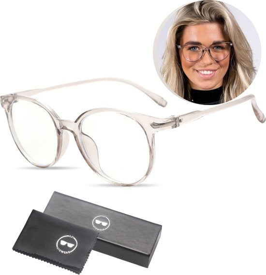 LC Eyewear Computerbrille - Blaulichtbrille - Blaulichtbrille - Displaybrille - Unisex - Transparent