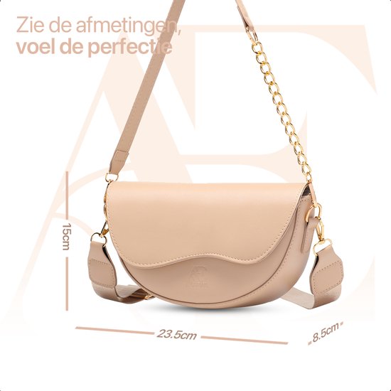 Aramae® - Handtasche Damen - Clutch Damen - Umhängetasche - Clutches - Umhängetasche - Abendtasche - Khaki