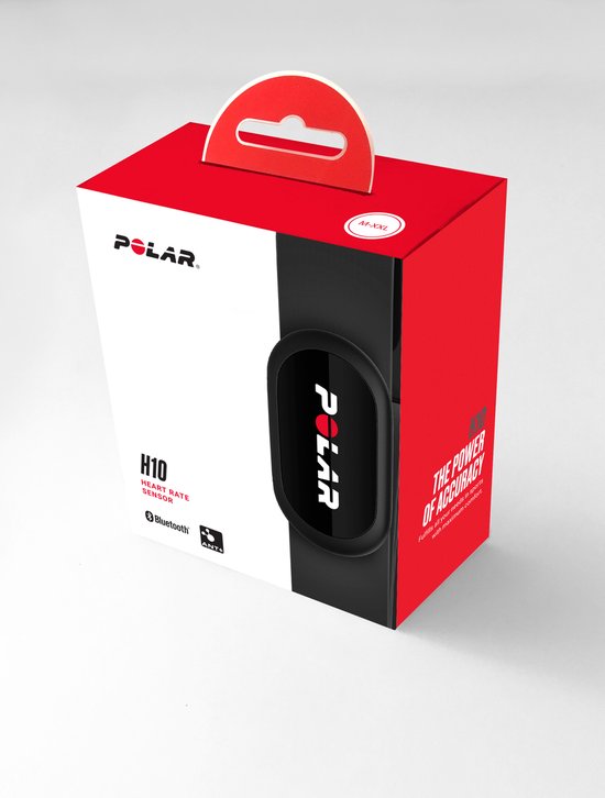 Polar H10 Herzfrequenzsensor – BLE ANT+ – Pro-Brustgurt Schwarz M–XXL