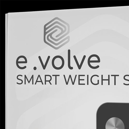 E.Volve® Haushaltswaage Smart - Schwarz