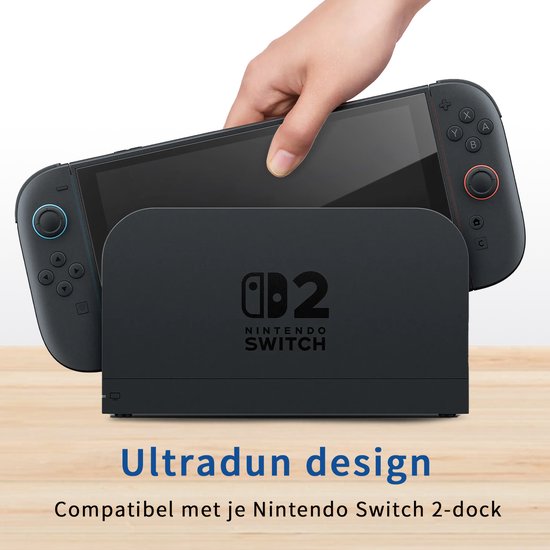 Podec – 3er-Pack Displayschutzfolie für Nintendo Switch 2 – Displayschutzfolie aus gehärtetem Glas