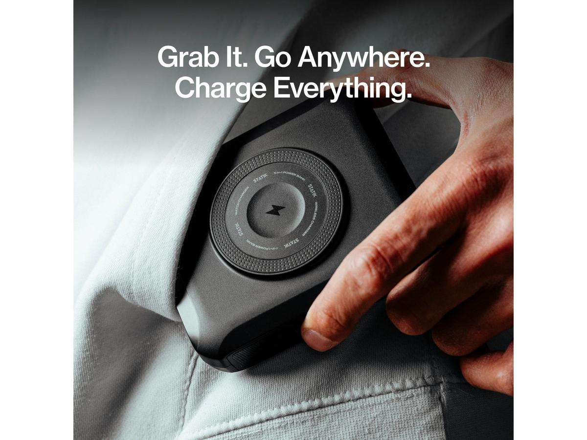 iBOOD SmartCharge Pro Powerbank – 15.000 mAh – 60 W – Schwarz