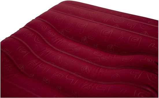 Bo-Camp Luftmatratze Laticuda – Ergonomisch – Gold – 191 x 60 x 14 cm – für 1 Person