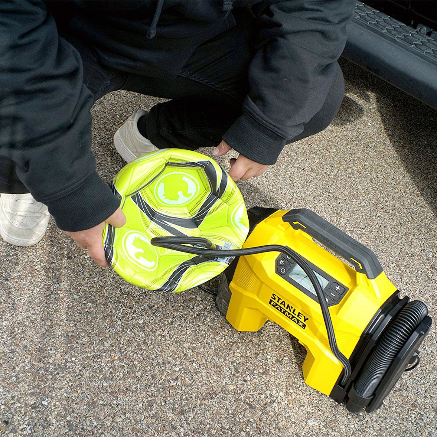 Stanley Fatmax 3-in-1-Kompressor-Staubsauger SXVI02001A - 370 x 143 x 261 mm