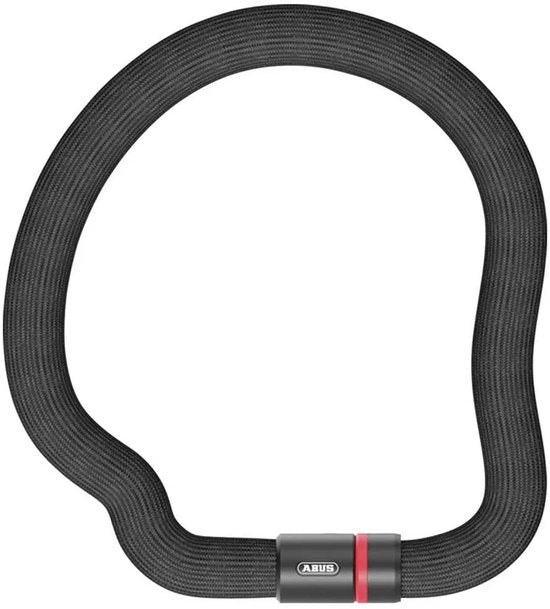 Fahrradschloss ABUS Kettenschloss – Goose Lock 6206K – Sicherheitsstufe 7 – schwarz – 110 cm – Geeignet für E-Bikes und City-Bikes