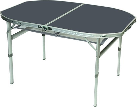 Bo-Camp - Tisch - Oval - Koffermodell - 120x80 cm
