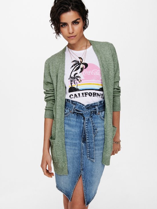 ONLY ONLLESLY LS OPEN CARDIGAN KNT NOOS Damenpullover – Größe S