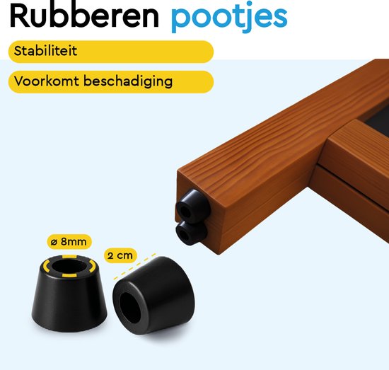 BRASQ Chalkboard Mahagoni - 70x130 CM - Chalkboard - Werbeschild - Bürgersteigschild - Doppelseitig - für Innen und Außen - Gastgewerbe