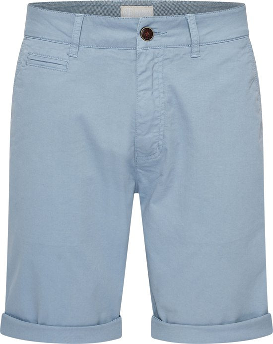 Mario Russo Chino Shorts - Herren-Shorts - Baumwolle - Hellblau - XL