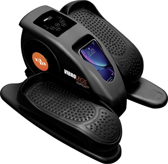 Mediashop VibroLegs Elliptical – Mini-Heimtrainer – motorisierter Ellipsentrainer für mehr Bewegung im Sitzen – Pedaltrainer für das Homeoffice und die Freizeit