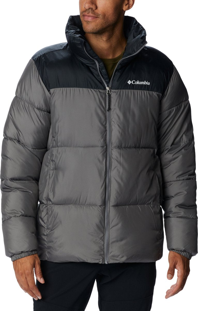 Columbia - Puffect™ II - Herren-Pufferjacke mit Thermarator™-Isolierung - Größe XXL - Polyester - Grau