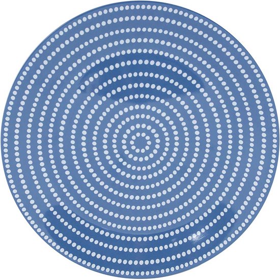 Bo-Camp - Geschirr - Mix & Match- 16 Teile - Blau