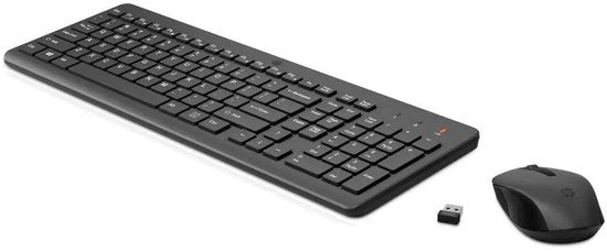 HP 330 – Kabellose Tastatur und Maus – QWERTY – Schwarz