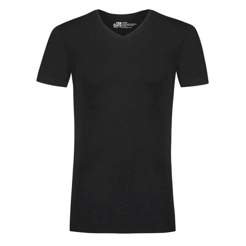 Ten Cate T-shirt V-Ausschnitt - schwarz - Größe M