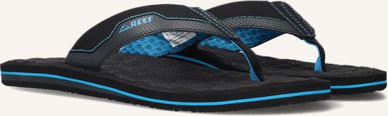 Reef The Ripper Herren-Flip-Flops – Schwarz/Blau – Größe 43