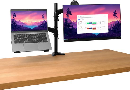 Trust Mara - Doppelter Monitorarm - Monitor & Laptop