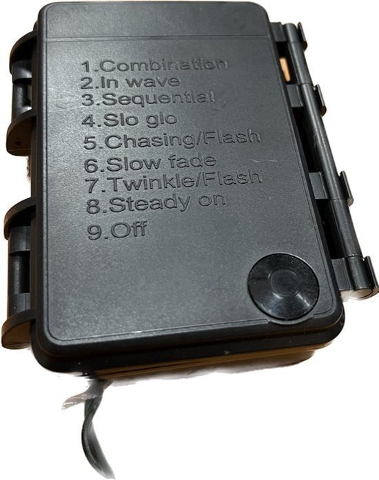 Micro Cluster 200 led - 4m - extra warmweiß - Batterie - Lichtfunktionen - Speicher - Timer