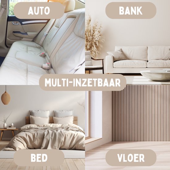 By Cee Cee Original Hundedeckenbank - Hundedeckenbank - Hundekorb - Premium - komplett abnehmbar - Beige - 75x90 - Größe S