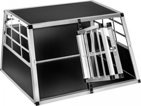 tectake Autobank - Hundebank - 89 x 69 x 50 cm