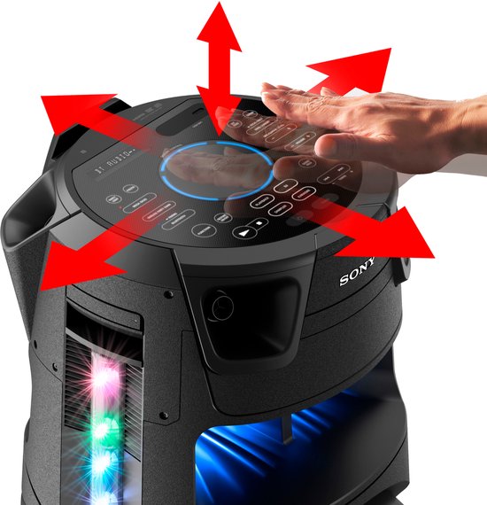 Sony MHC-V73D - Bluetooth-Party-Box - Schwarz