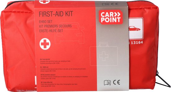 Carpoint 43-teiliger Erste-Hilfe-Koffer DIN 13164:2022
