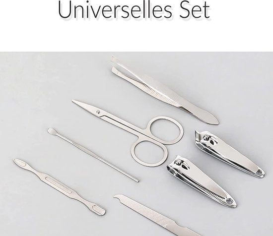 Luxus-Maniküre-Set - Pediküre- und Maniküre-Set - Mit Etui