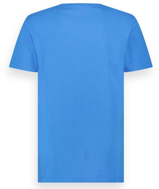 LEBASQ – De Bakker – T-Shirt – Kurzarm – Blau – M – Bio-Baumwolle – 3D-Druck