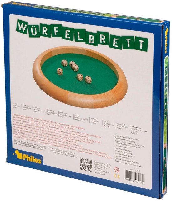 Großer Würfelbehälter