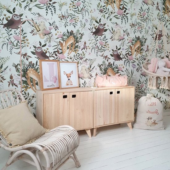 Astigarraga Wandschrank mit Türen – PEFC-zertifiziertes Kiefernholz – 71 x 53 cm – Sideboard – TV-Möbel – TV-Schrank