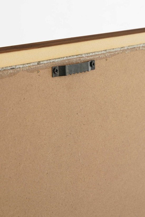Mica Dekorationen Wanddekoration Kreis - L50 x B60 x H3 cm - Beige