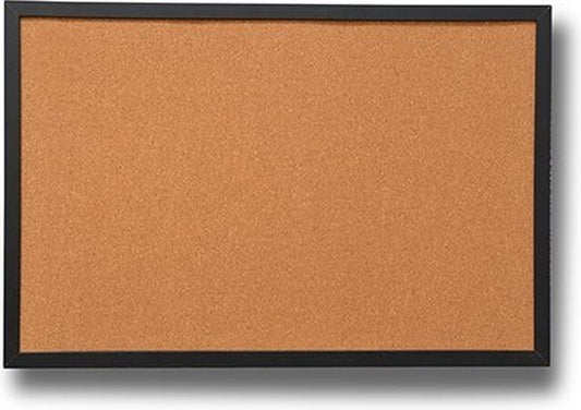 Kork-Pinnwand – Schwarzer Holzrahmen – 40 x 60 cm
