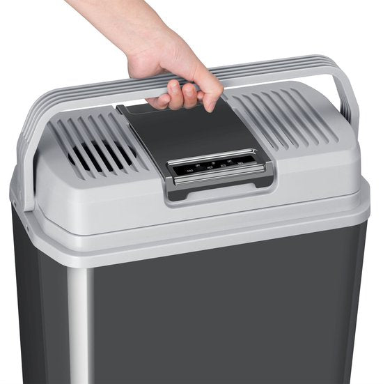 Juskys Elektrische Kühlbox – 24 Liter – 12 V & 230 V Anschluss – Grau