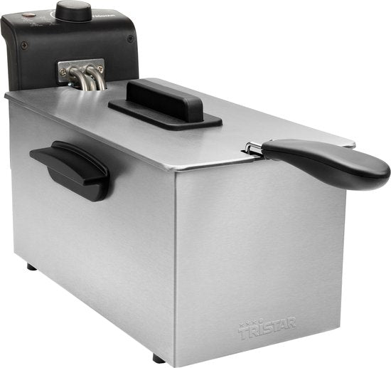 Tristar Fritteuse 3 Liter – FR-6946 – 2000 W – Kaltzone – Edelstahl