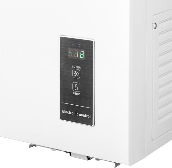 Tomado TCF0991W - Gefrierschrank - 99 Liter - Superfreeze - Digitaler Thermostat - Low Frost - Energielabel E - Weiß