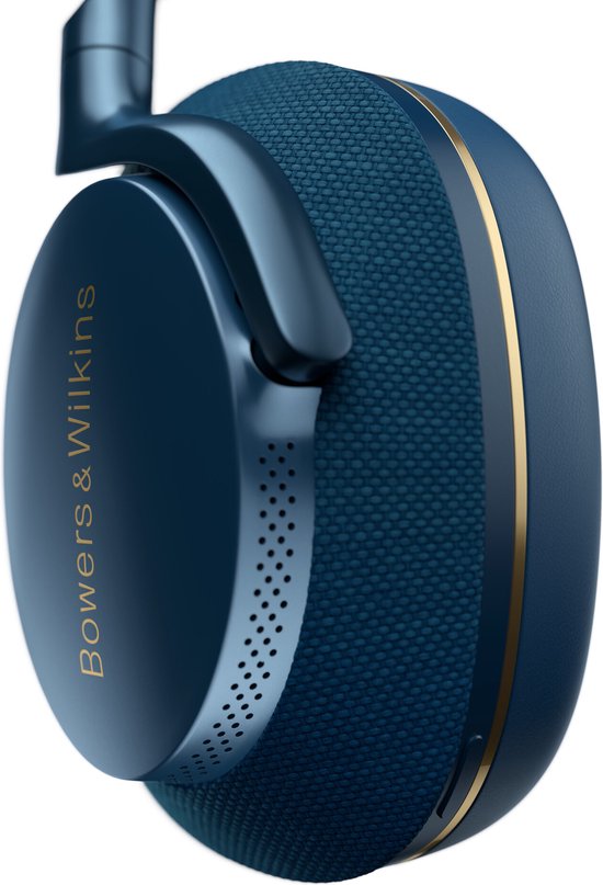 Bowers & Wilkins Px7 S2 – kabellose Over-Ear-Kopfhörer mit Geräuschunterdrückung, Bluetooth 5.0, 30 Stunden Wiedergabezeit, Schnellladefunktion, kristallklarer Klang – Blau