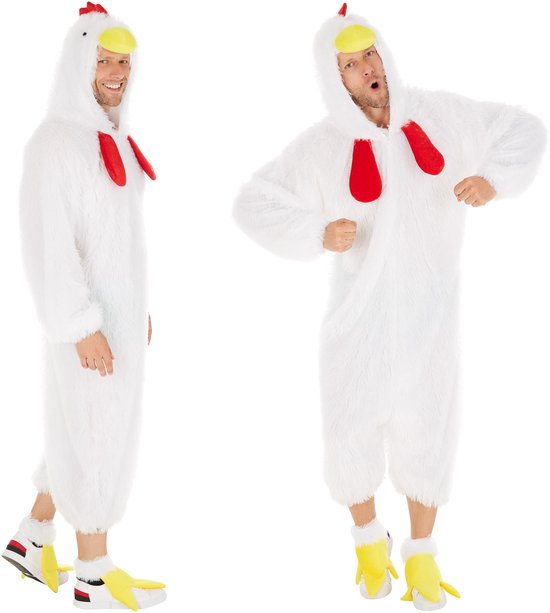 Dressforfun Faschingskostüm Huhn – Unisex – Größe XL
