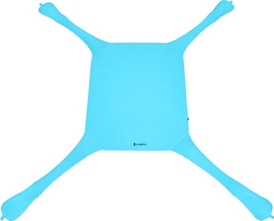 G-RAFFA Strandzelt & Schattentuch (2x2m)- Schnell aufgebaut, leicht & UPF 50+ Sonnenschutz