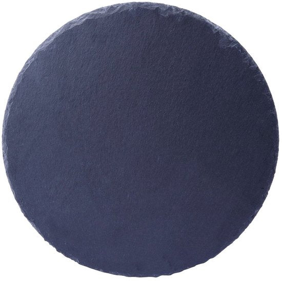 Tischset aus Schiefer, Durchmesser 30 cm