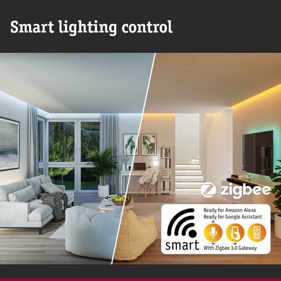 LED-Panel Smart Home Zigbee 3.0 Loria rund 400mm 22W 2200lm Tunable Weiß dimmbar