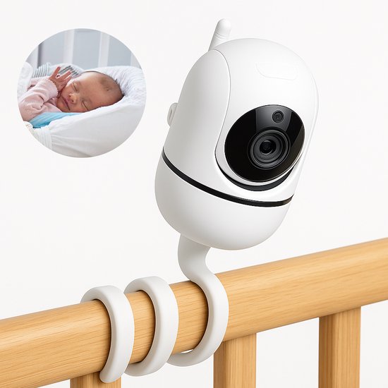 Innovaland – Babyphone-Halterung – Universal – Flexibel – Kamera-Babyphone-Halterung – Baby Phone – Ständer – Babyphone-Halterung