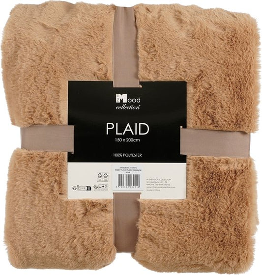 In The Mood Kollektion Bronte Fleecedecke - L200 x B150 cm - Beige