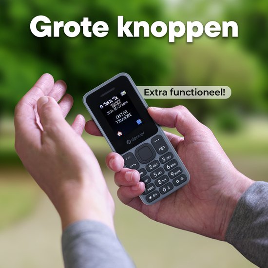 Denver - Senioren Mobiltelefon 4G - GSM - Full NL und FR - Simlock-frei - FAS1860L