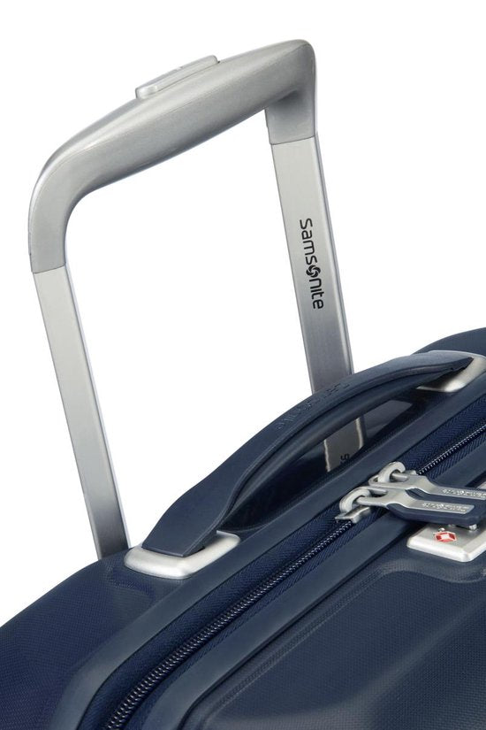 Samsonite - Reisekoffer - Flux Spinner 55/20 Expandable (Handgepäck) Marineblau