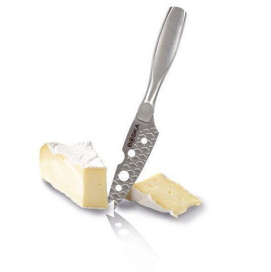 Boska Käsemesser Semi-soft Mini Monaco+ No.3 - Käsemesser Weichkäse - Briemesser - Edelstahl - Spülmaschinenfestes Käsemesser - Küchenutensilien - Küchenzubehör - 10 Jahre Garantie