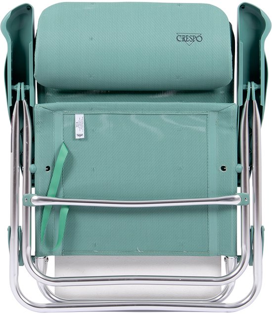 Crespo – Strandstuhl – AL/205 – Kompakt – Grün