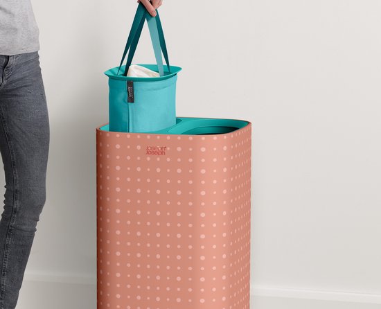 Joseph Joseph - Tota Pop Wäschekorb 2x30 Liter - Kunststoff - Orange